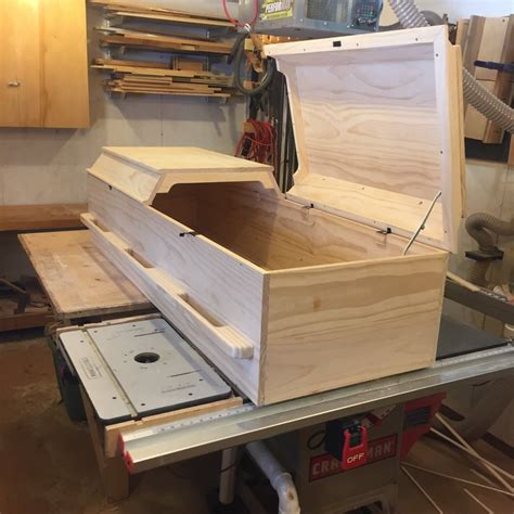 Natural Pine Casket By Michaelray