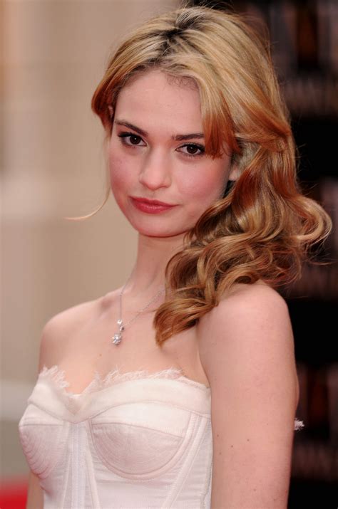 The work in the pictures «cinderella» and «war and peace» brought her the world wide popularity. Lily James pictures gallery (14) | Film Actresses