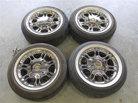 Vogue Rio Wheels With Tires 16 16 Inch Cadillac Deville Sls Eldorado