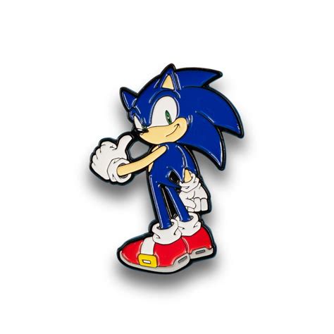 Sonic The Hedgehog Sonic Enamel Collector Pin Toynk Toys