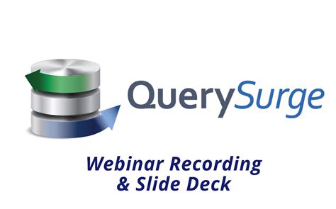 Devops For Data Testing Webinar Querysurge