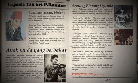 Join the p ramlee fans' club! P Ramlee - Di Mana Kan Kucari Ganti - Pencinta Merah Red ...
