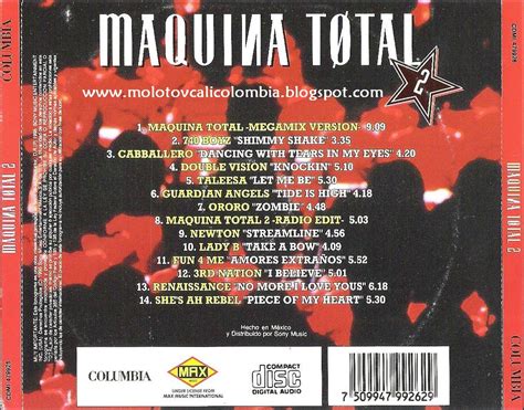 Radio Molotov Cali Maquina Total 2 Version Latina 1996 Euro House