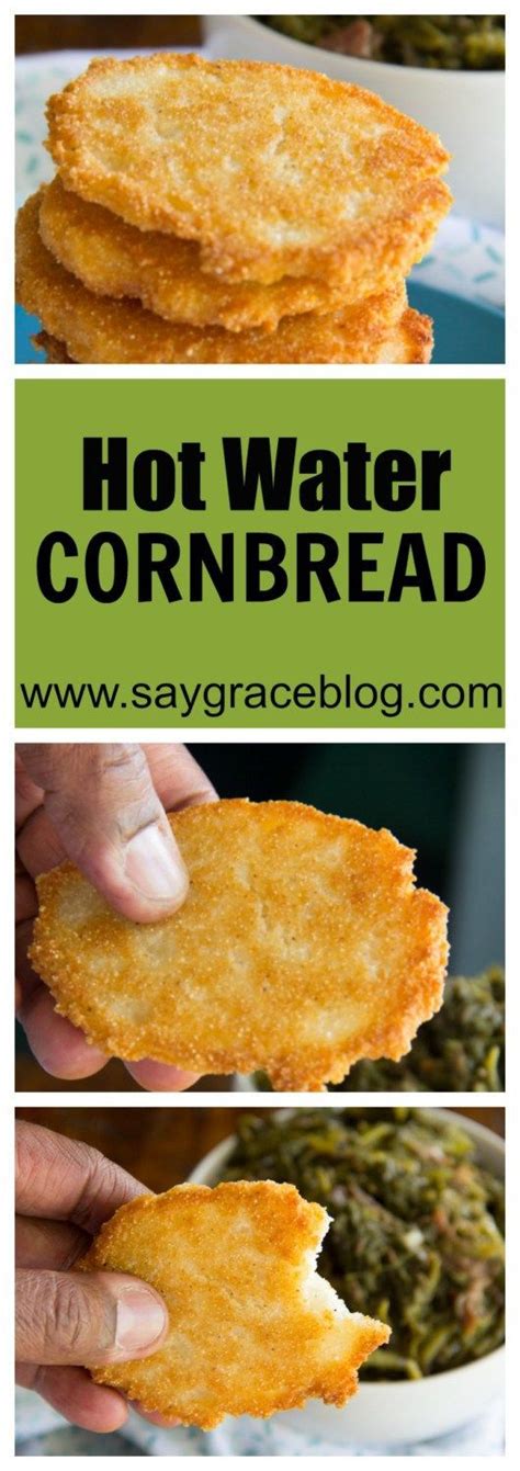 Add boiling water and stir until smooth. Hot Water Cornbread | Recipe | Food recipes, Food, Soul food