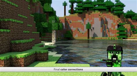 Minecraft Ultra Graphics Cgi Wallpaper Render Youtube