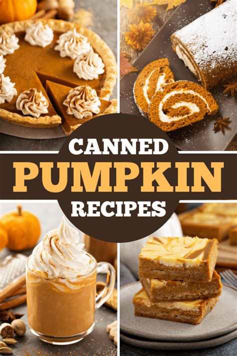 Easy Canned Pumpkin Recipes Insanely Good