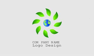 Save Tree & World (Simple Logo Vector) | Simple logo, Vector logo, Simple