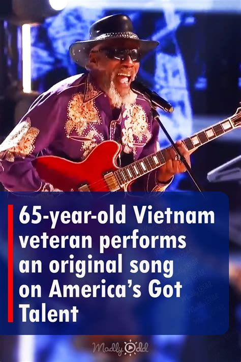 65 Year Old Vietnam Veteran Performs An Original Song On Americas Got