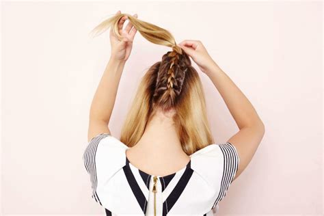 How To Create An Upside Down French Braid