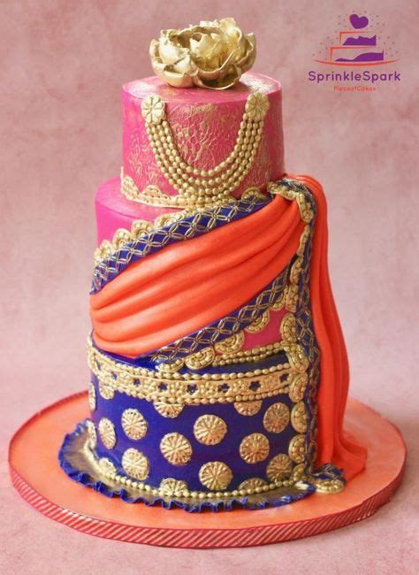 Indian Cake Indian Wedding Cakes Indian Weddings Pretty Cakes