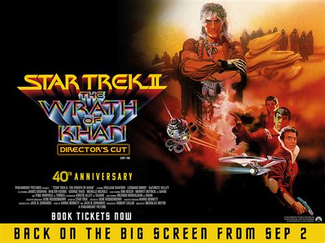 Star Trek Ii The Wrath Of Khan Directors Cut 1982 40th