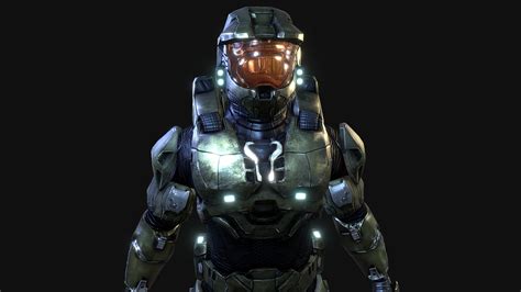 Master Chief Halo 3 3d Model By Zbrush Hero 978d1c0 Sketchfab