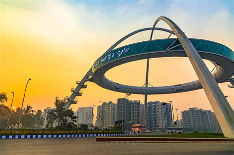 Biswa Bangla Gate Kolkata Biswa Bangla Gate Through The Gate Through