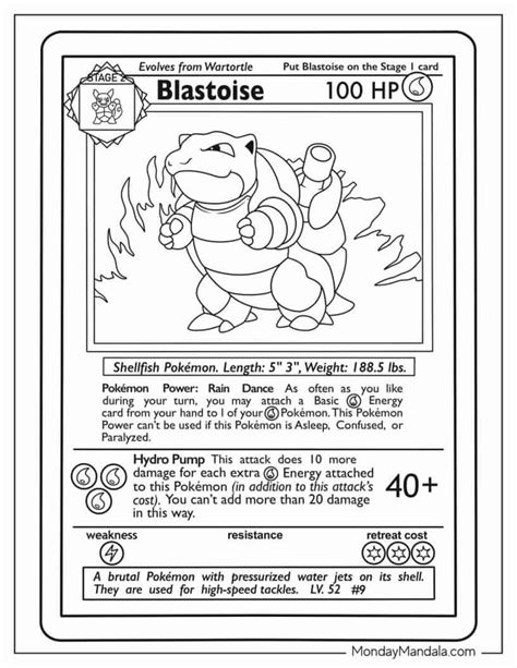 The Pokemon Card Is Shown In Black And White With An Image Of A