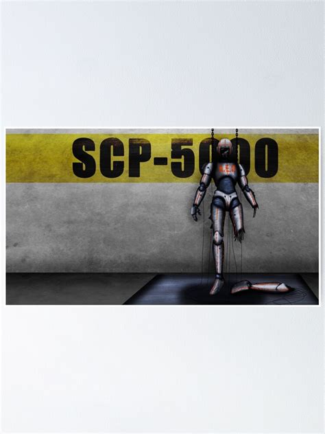 Scp 5000 Why Poster For Sale By Scpillustrated Redbubble