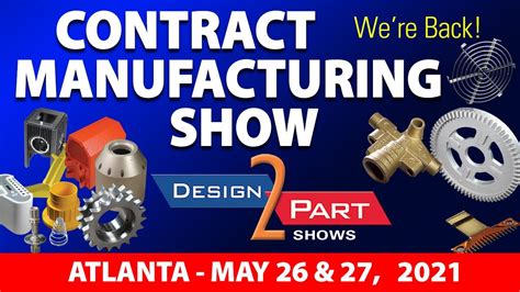Atlanta Contract Manufacturing Show Design 2 Part Trade Show