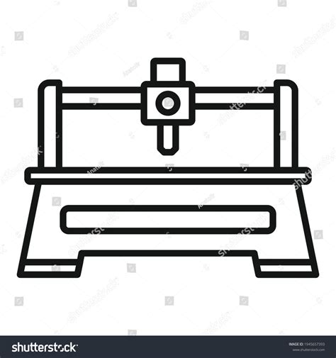Cnc Machinery Icon Over 1570 Royalty Free Licensable Stock Vectors