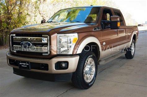 Buy Used 2011 Ford F250 King Ranch 4x4 Diesel 1 Owner Navigation