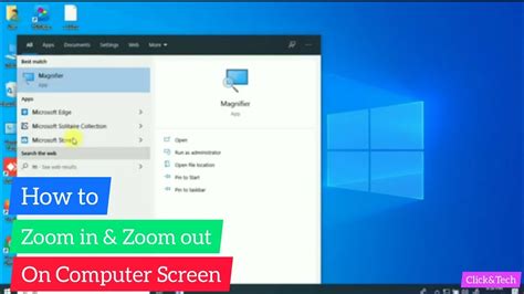 How To Zoom In And Zoom Out On Computer Screen Youtube