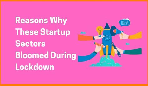 Reasons How These Startup Sectors Bloomed During Covid 19 Lockdown
