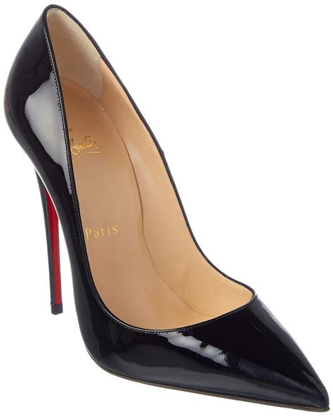 Christian Louboutin Leather So Kate 120 Patent Pump In Black Lyst