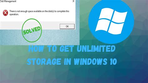 How To Get More Storage In Any Pc Unlimited Storage 100 Youtube