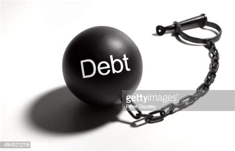 Debt Ball And Chain High Res Stock Photo Getty Images