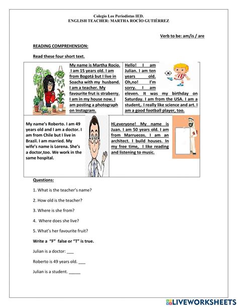 English Grammar Worksheets School Subjects Online Workouts Google Classroom Verb Reading