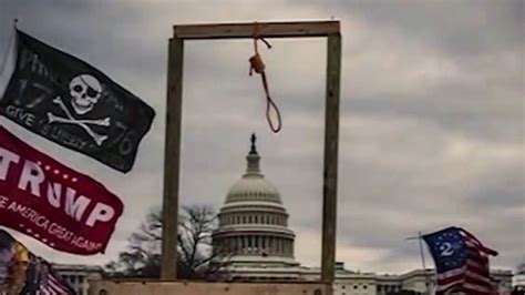 Noose Displayed At Capitol Insurrection In Fbis Custody Nbc4 Washington