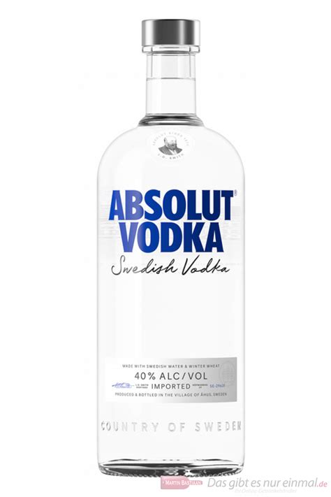 Absolut Vodka 40 10l Vodka Flasche