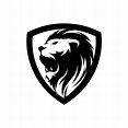 ilustração vetorial incrível leão escudo logotipo mascote 3465938 Vetor ...
