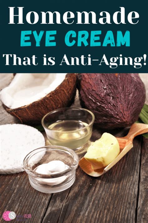 Easy Anti Aging Diy Eye Cream Recipe With Cocoa Butter Simple Pure Beauty