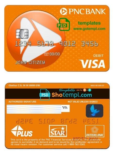 You can purchase, deposit, or pay bills and get cash. gotempl | Visa debit card, Pnc, Debit card