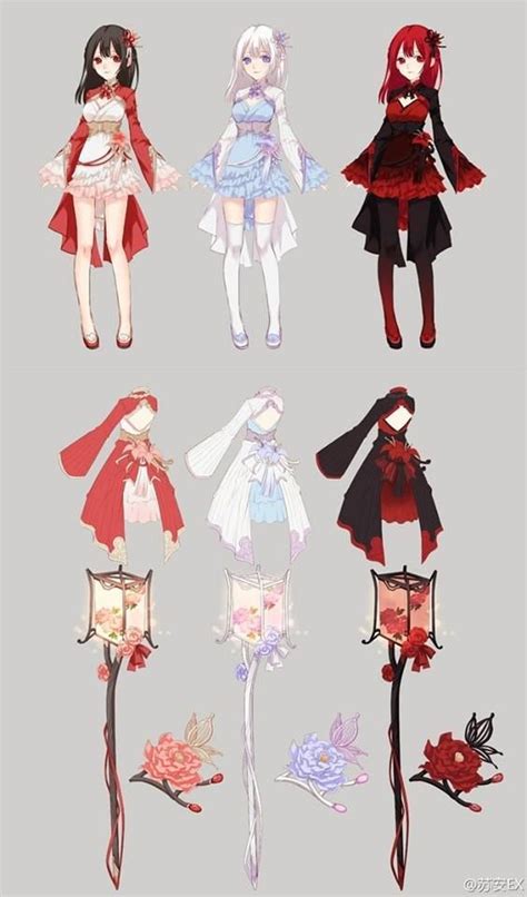 Dress Drawing Anime Outfits Anime Dress Fashion Design Drawings