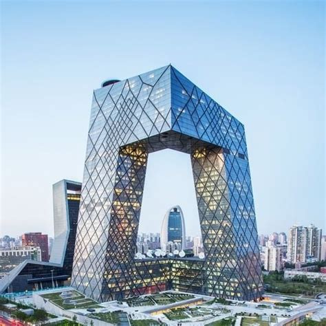 Beijing China Tv Headquarters Architecture