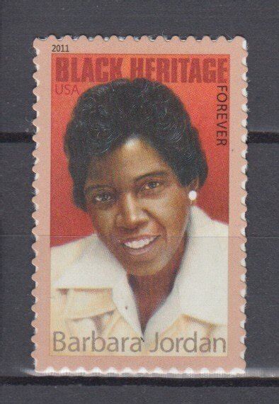 Usa Sc4565 Barbara Jordanblack Heritage Forever Stamp Mnh United