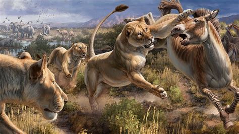 The Cave Lions Of The Ice Age Youtube
