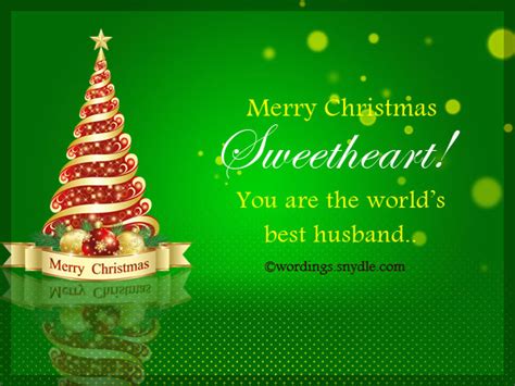 christmas messages for husband wordings and messages