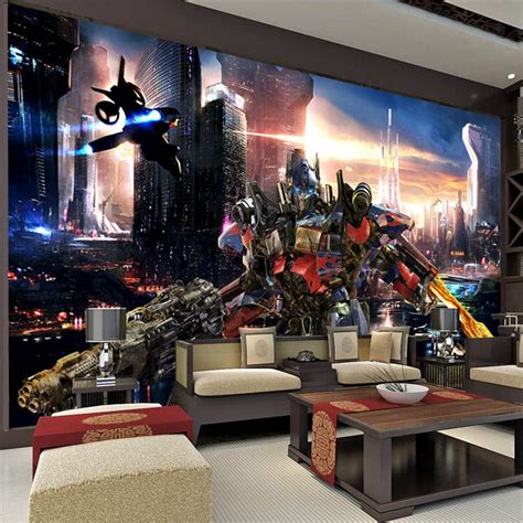 Home designing is greater than a duty; Transformers Optimus Prime Wallpaper Movies Wall Mural 3D ...