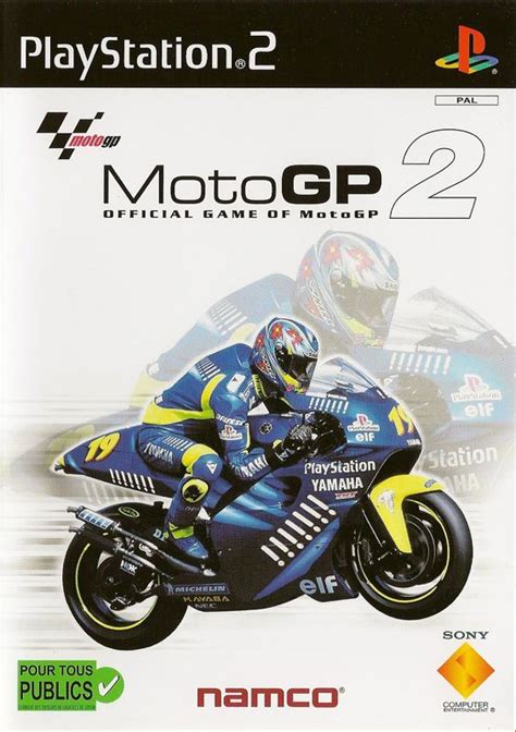 Motogp 2 2001 Playstation 2 Box Cover Art Mobygames