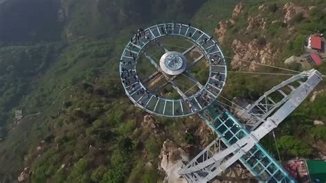 This Glass Walkway In China Is Crazy Youtube
