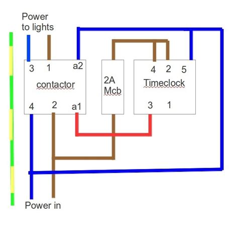 This is a circuit diagram of automatic street light. Lighting Contactor Wiring Diagram With Photocell
