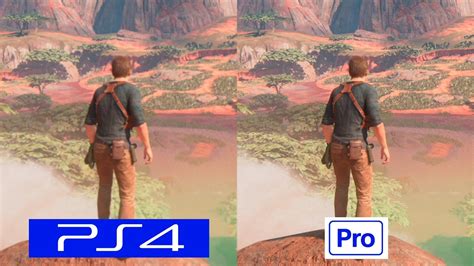 Uncharted 4 Ps4 Vs Ps4 Pro Graphics