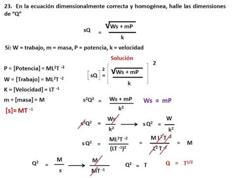 Ecuaciones Dimensionales