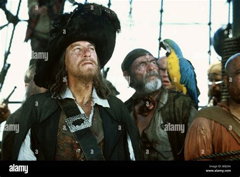 Geoffrey Rush As Barbossa Film Title Pirates Of The Caribbean High