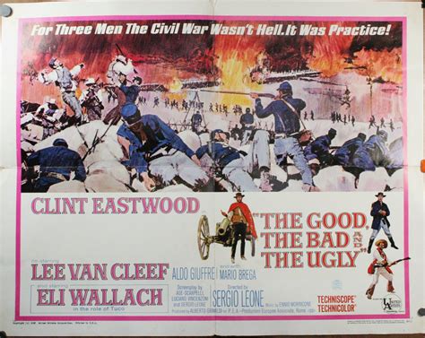 The Good The Bad And The Ugly Original Sergio Leone Poster