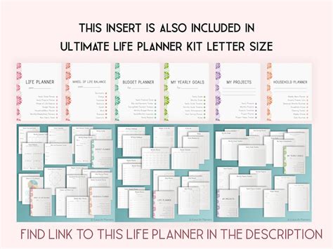 Daily Planner Printable Letter Size Planner 85x11 Day On One Etsy