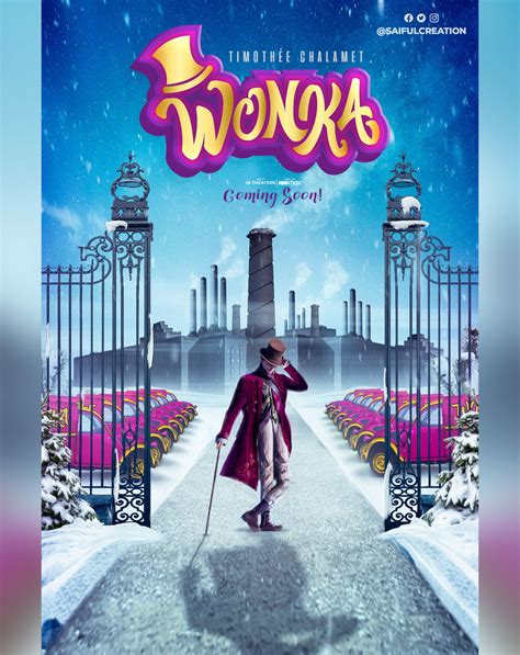 Wonka Movie Poster Design Posterspy Hot Sex Picture
