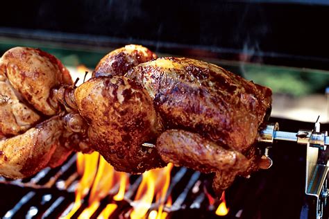 The salt draws moisture out of the chicken, then although if you decided to grill some lemon halves and squeeze those over the chicken before. National Rotisserie Chicken Day! - Quaker Valley Foods