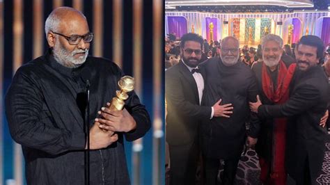 Rrr Makes India Proud Wins Golden Globe Award For Naatu Naatu Song